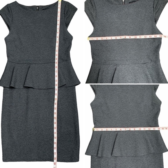 Alice + Olivia Employed Stretch Peplum Dress - Picture 8 of 8